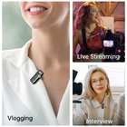 Sistema Microfone Sem Fio Hollyland Lark M1 P/1 Pessoa Preto