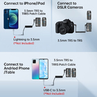 Sistema Microfone Sem Fio Hollyland Lark M1 P/2 Pessoa Preto