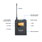 Sistema Microfone Sem Fio Saramonic Uwmic9 Kit1 Uhf Lapela