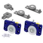 Sistema Roldana Rodinha Corre Guarda Roupa Rodizio Tipo Mi62