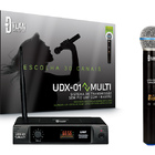 Sistema Sem Fio Uhf Com 1 Microfone De Mão Com 30 Canais Udx-