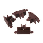 SISTEMA UNE 3 PECAS EMBALAGEM C/4UN T P/MADEIRA 15,00 MM UNEFIX