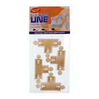 SISTEMA UNE 3 PECAS EMBALAGEM C/4UN T P/MADEIRA 18,00 MM UNEFIX