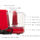 Skd Mini Process. Amvox Apr 1001 Red Voltagem:220v