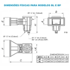 Skimmer Boca Larga Prata - Sodramar