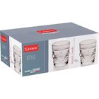 Skull Copo Uísque 10x8x8cm 270ml Vidro Transparente 6 Peças