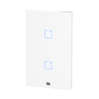 Smart Home Interruptor Touch Wi-fi+rf C/pl 2 Bt 4x2 Branco-weg