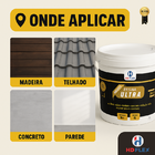 Smart Resina Hd Flex Ultra 1 L – Verniz Incolor Fosco Base D’