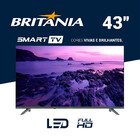 Smart Tv 43pol Btv43va4regb Full Hd Led Dolby Áudio Roku Brit