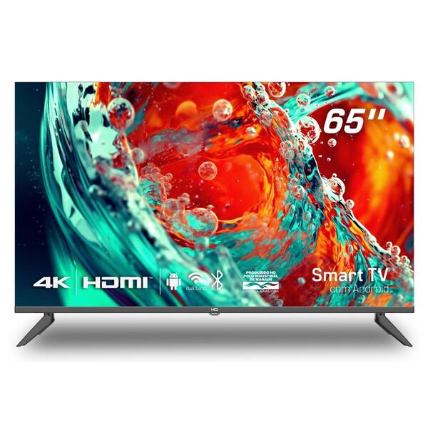 Smart Tv 65 Polegadas 4k Hdr Android 11 Design Slim Processad
