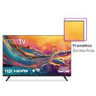 Smart Tv Hq 24" Hd Tela Sem Bordas Sistema Android Design Sli