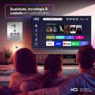 Smart Tv Hq 24" Hd Tela Sem Bordas Sistema Android Design Sli