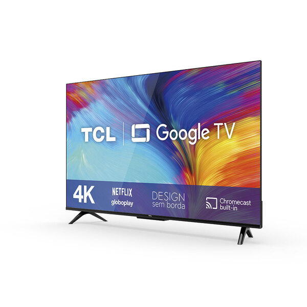 43型　TCL　4K　チューナーレスgoogleTV　43P63E　2022年製 エディオン、TCLと共同開発した「Google TV搭載4Kチューナーレステレビ