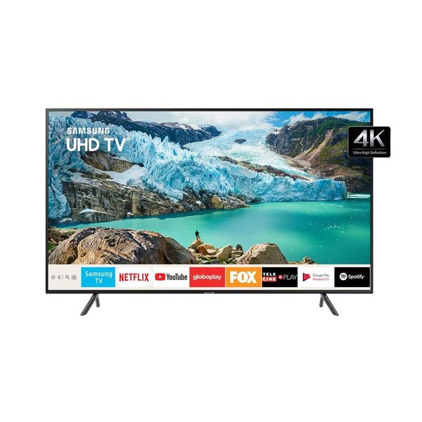 Smart TV LED 50 Polegadas Samsung UN50RU7100GXZD Ultra HD 4K com Conversor  Digital 3 HDMI 2 USB Wi-Fi Bluetooth | Leroy Merlin