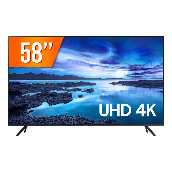 Smart Tv Led 58" Ultra Hd 4k Samsung Un58au7700gxzd Crystal 3