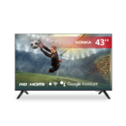 Smart Tv Led Konka 43" Full Hd, Design Sem Bordas, Google Ass
