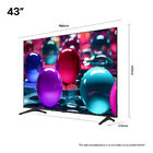 Smart Tv Lg Uhd 4k 43" Polegadas Com Webos 25 E Processador Α