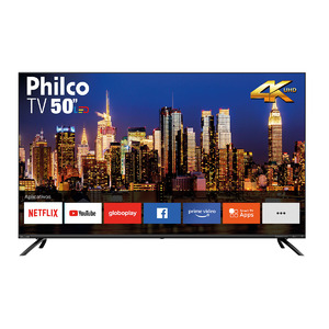 Smart Tv Philco 50” Ptv50g70sbl 4k Led - Netflix Bivolt | Leroy Merlin