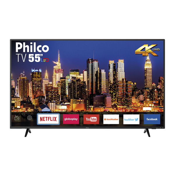 Smart Tv Philco 55" Ptv55f62sn 4k Led Bivolt