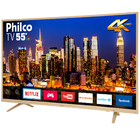 Smart Tv Philco 55" Ptv55u21dswnc Led 4k  - Netflix Bivolt