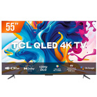 Smart Tv Qled 55" Google Tv Uhd 4k Tcl 55c645 Comando De Voz