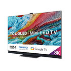 Smart Tv Qled 75" Google Tv Full Ultra Hd 8k Tcl X925 Comando