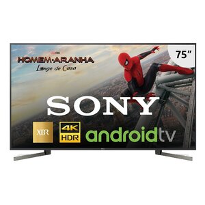 Smart Tv Ultra Hd Led 75 4k Sony 4 Hdmi, 3 Usb Com Wi-fi - Xbr