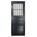 Social Palheta Linha 25 210x80  Abertura Direita Preto