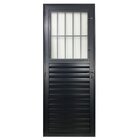 Social Palheta Linha 25 210x80  Abertura Direita Preto