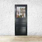 Social Palheta Linha 25 210x80 Lado Direito Preto