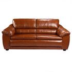 Sofá 02 Lugares 1,60 M Couro Veneza Conhaque - Scala Decor