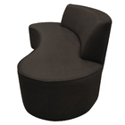 Sofá 02 Lugares 150cm Mônaco Corano Café - Nexta Casa