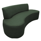 Sofá 02 Lugares 150cm Mônaco Corano Verde - Nexta Casa