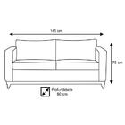 Sofa 02 Lugares Aspen D'monegatto