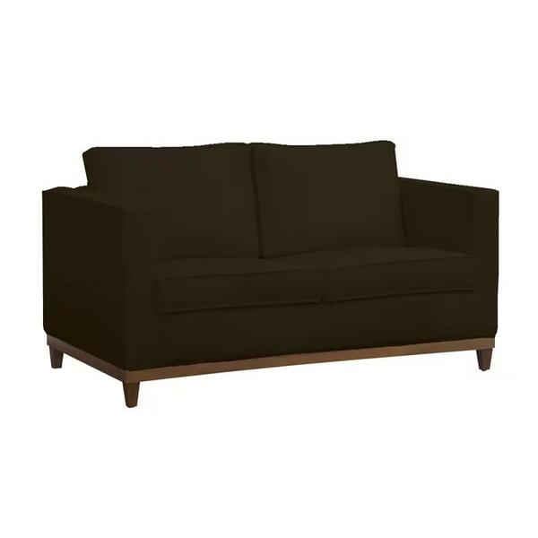Sofa 02 Lugares Aspen Suede Tabaco Dmonegatto