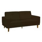 Sofa 02 Lugares Capri 145cm Suede Tabaco Dmonegatto