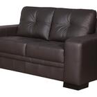 Sofá 02 Lugares Milano 1,70 M Couro Arte Sala Preto