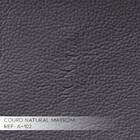 Sofá 02 Lugares Sala De Estar Recepção 200cm Brad Couro Marro