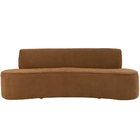 Sofá 03 Lugares 150cm Mônaco Bouclê Camel - Casaepoltrona
