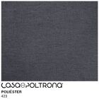 Sofá 03 Lugares 180 Cm Mônaco Poliéster Azul Acinzentado - Ca