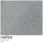 Sofá 03 Lugares 180cm Mônaco Poliéster Cinza Claro - Nexta Ca