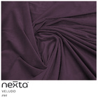 Sofá 03 Lugares 180cm Mônaco Veludo Roxo - Nexta Casa