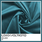 Sofá 03 Lugares 180cm Sala De Estar Miami Veludo Turquesa - C