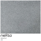 Sofá 03 Lugares 210cm Mônaco Bouclé Cinza - Nexta Casa