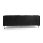 Sofá 03 Lugares Kubo Corano C-05 Pés De Aço Cromado D07 - D'r