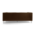 Sofá 03 Lugares Kubo Corano Pés De Aço Cromado - D'rossi - Co