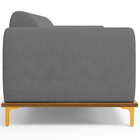 Sofá 03 Lugares Para Sala De Estar Kiev 230 Cm D02 Veludo Cin