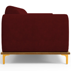 Sofá 03 Lugares Para Sala De Estar Kiev 230 Cm D02 Veludo Mar