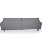 Sofá 03 Lugares Para Sala De Estar Marvin 180 Cm D02 Linho Ci