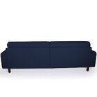 Sofá 03 Lugares Para Sala De Estar Marvin 230 Cm D02 Veludo A